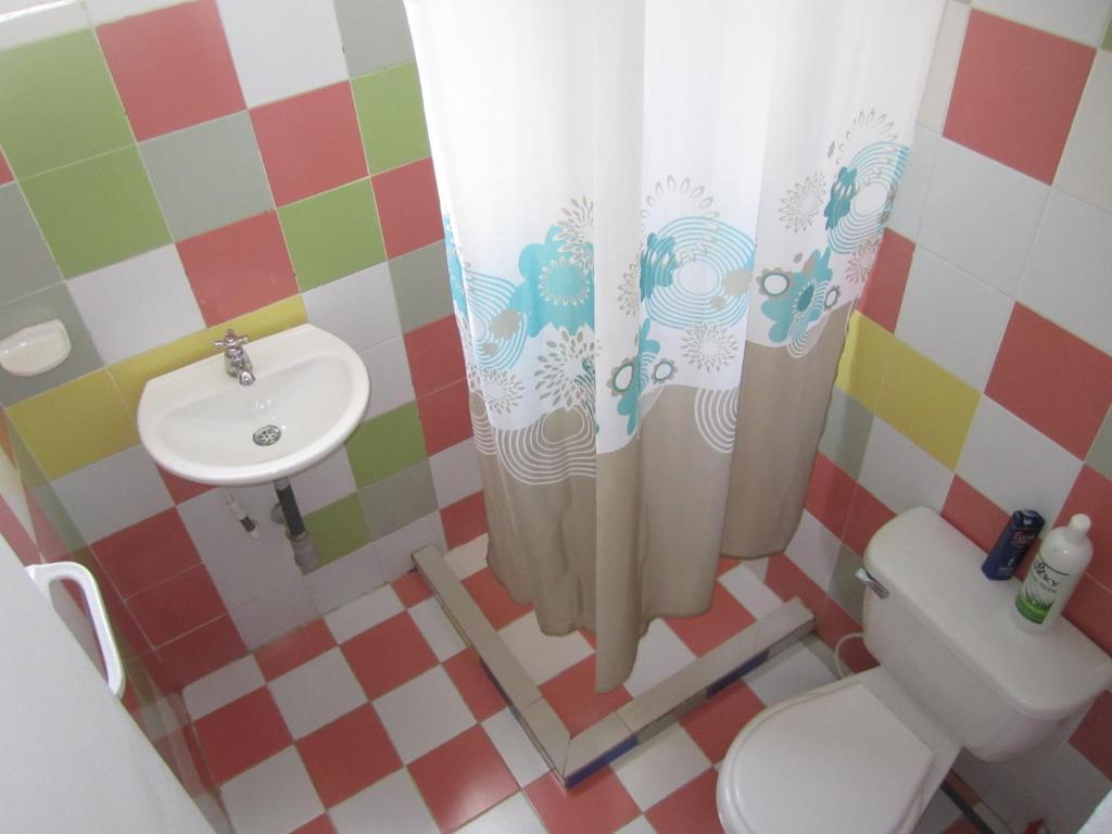 Blue Almond Hostel - San Andres חדר תמונה