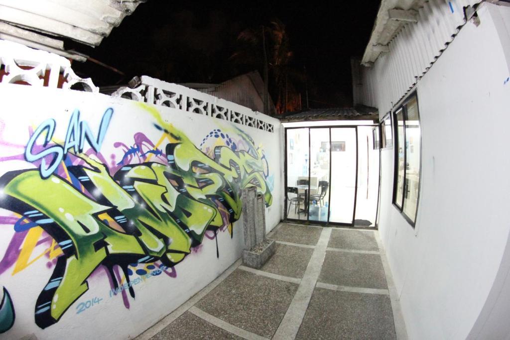 Blue Almond Hostel - San Andres מראה חיצוני תמונה
